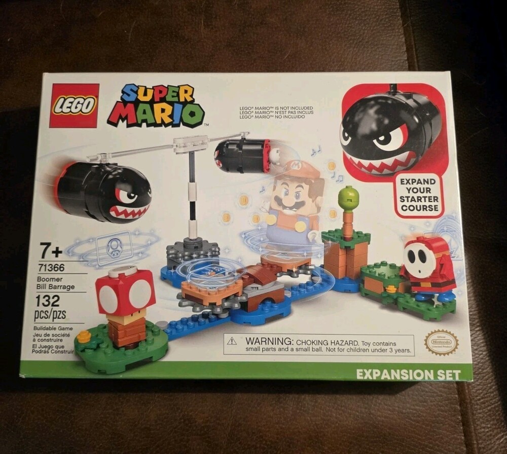 NEW LEGO Super Mario: Boomer Bill Barrage Expansion Set (71366)